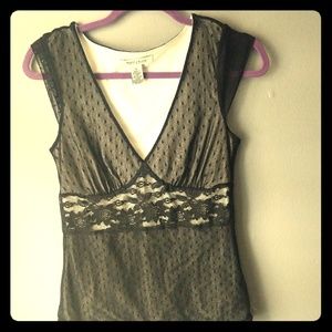 White House Black Market Lace Top